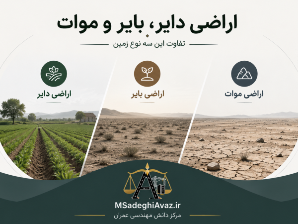 بایر، دایر و موات